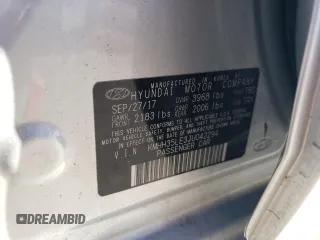2018 Hyundai Elantra with VIN KMHH35LE3JU042294, listed as a Copart auction lot 81426084 with Not Provided miles and Salvage Title. Bid and sale history available at DreamBid. Image 14.