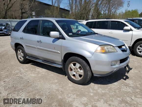 2004 Acura MDX Touring Pkg with VIN 2HNYD18614H557680, listed as a Copart auction lot 53419484 with 0 mi miles and Clean Title. Bid and sale history available at carsss.com. Image 4.