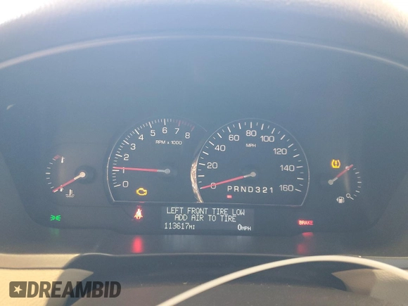 2010 Cadillac DTS 1SC z VIN 1G6KD5EYXAU119017, wystawiony jako Copart lot #56149775 z przebiegiem 113 617 mil mil oraz Szkoda całkowita • Salvage title. Historia ofert i sprzedaży dostępna na DreamBid. Obrazek 9.