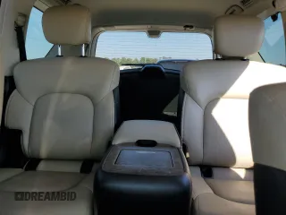 2021 Infiniti QX80 LUXE with VIN JN8AZ2AF2M9715442, listed as a Copart auction lot 75329304 with 26,125 mi miles and Salvage Title. Bid and sale history available at carsss.com. Image 10.