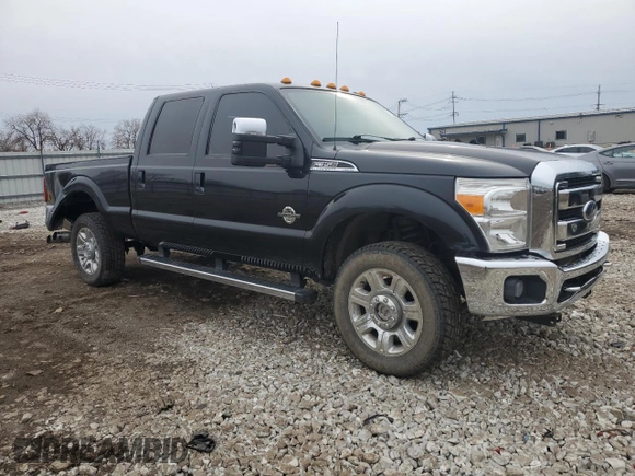 2015 Ford F-350 Platinum with VIN 1FT8W3BT9FED14400, listed as a Copart auction lot 51328055 with 221,505 mi miles and Salvage Title. Bid and sale history available at DreamBid. Image 4.