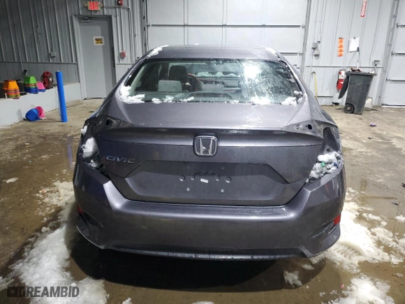 2018 Honda Civic Sedan LX with VIN 2HGFC2F55JH510083, listed as a Copart auction lot 44563025 with 74,661 mi miles and Salvage Title. Bid and sale history available at carsss.com. Image 6.