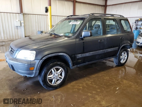 1997 Honda CR-V with VIN JHLRD1851VC032109, listed as a Copart auction lot 48504385 with 193,666 mi miles and Salvage Title. Bid and sale history available at carsss.com. Image 1.