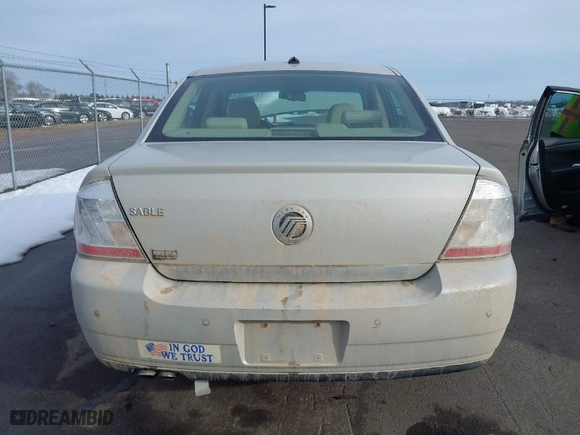 2008 Mercury Sable with VIN 1MEHM40W78G616251, listed as a IAAI auction lot 41754487 with 1 mi miles. Bid and sale history available at carsss.com. Image 15.