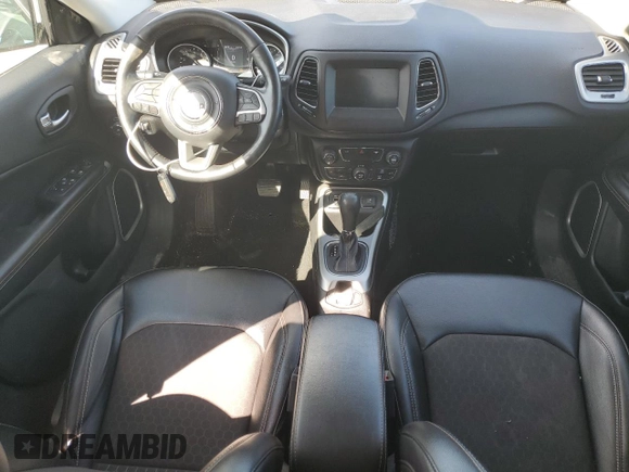 2020 Jeep Compass Latitude with VIN 3C4NJCBB6LT153119, listed as a Copart auction lot 50141465 with 67,422 mi miles and Salvage Title. Bid and sale history available at carsss.com. Image 8.