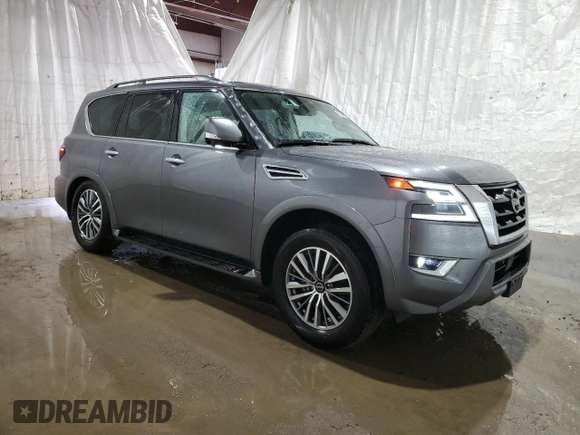 2023 Nissan Armada SL z VIN JN8AY2BC4P9181369, wystawiony jako Copart lot #51618665 z przebiegiem 61 497 mil mil oraz Czysty tytuł • Clean title. Historia ofert i sprzedaży dostępna na DreamBid. Obrazek 4.