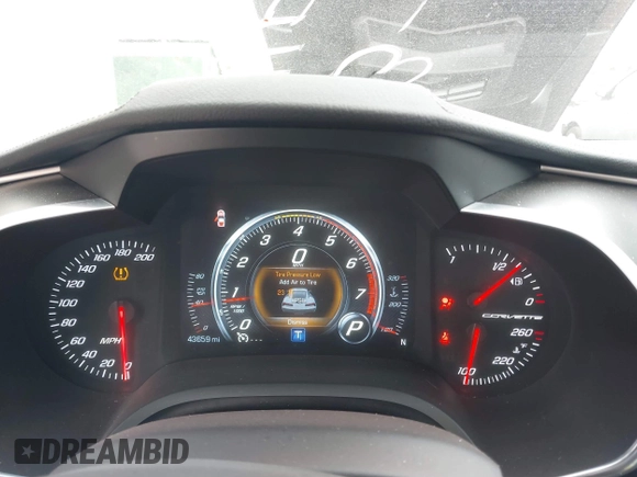 2017 Chevrolet Corvette 2LT z VIN 1G1YD2D74H5107974, wystawiony jako IAAI lot #40990975 z przebiegiem 43 656 mil mil oraz . Historia ofert i sprzedaży dostępna na DreamBid. Obrazek 7.