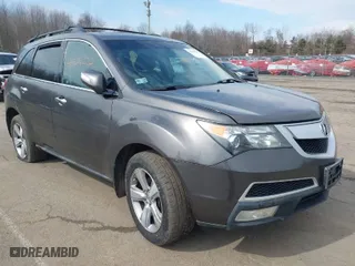 2012 Acura MDX Tech/Entertainment Pkg with VIN 2HNYD2H43CH512873, listed as a IAAI auction lot 41729232 with 158,180 mi miles. Bid and sale history available at carsss.com. Image 1.
