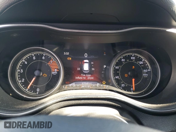 2019 Jeep Cherokee Limited with VIN 1C4PJMDX2KD239989, listed as a Copart auction lot 54590685 with 87,568 mi miles and Salvage title. Bid and sale history available at DreamBid. Image 9.
