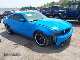 2010 Ford Mustang GT with VIN 1ZVBP8CH0A5113940, listed as a IAAI auction lot 42068181 with 131,760 mi miles and . Bid and sale history available at DreamBid. Image 1.
