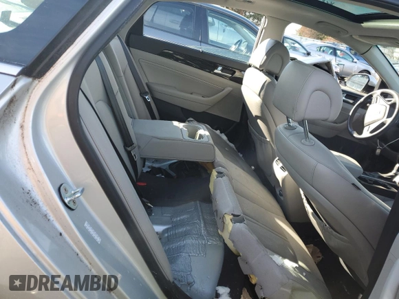 2017 Hyundai Sonata Hybrid Limited with VIN KMHE34L12HA050795, listed as a Copart auction lot 38795093 with 0 mi miles. Bid and sale history available at carsss.com. Image 10.