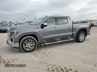2022 GMC Sierra 1500 Limited SLT with VIN 1GTU9DET8NZ192191, listed as a Copart auction lot 42244485 with 0 mi miles and Salvage Title. Bid and sale history available at carsss.com. Image 1.