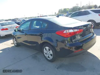2016 Kia Forte LX with VIN KNAFK4A62G5466215, listed as a IAAI auction lot 41698637 with 116,544 mi miles. Bid and sale history available at carsss.com. Image 14.