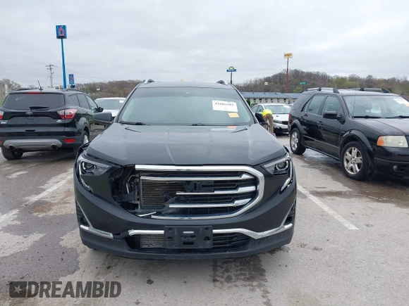 2020 GMC Terrain SLT with VIN 3GKALVEX1LL300155, listed as a IAAI auction lot 41886503 with 121,771 mi miles. Bid and sale history available at carsss.com. Image 12.