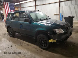1999 Honda CR-V LX with VIN JHLRD1847XC020461, listed as a Copart auction lot 80841704 with 282,450 mi miles and Salvage Title. Bid and sale history available at carsss.com. Image 4.