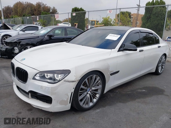 2013 BMW 7 Series 750Li xDrive with VIN WBAYF8C5XDD139832, listed as a IAAI auction lot 42110322 with 149,453 mi miles and . Bid and sale history available at DreamBid. Image 17.