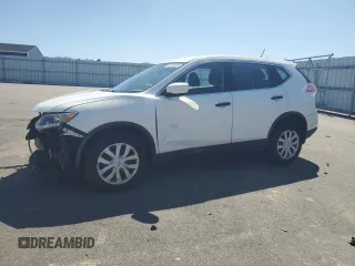 2016 Nissan Rogue S with VIN KNMAT2MV8GP634607, listed as a Copart auction lot 53755495 with 168,128 mi miles and Non Repairable. Bid and sale history available at DreamBid. Image 1.