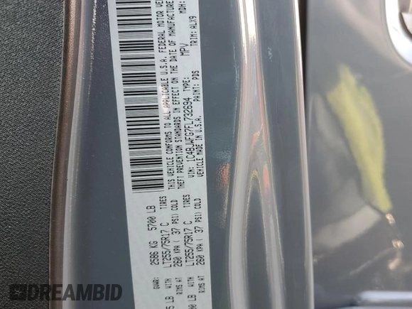 2015 Jeep Wrangler Unlimited Rubicon with VIN 1C4BJWFG7FL732694, listed as a Copart auction lot 42977435 with 128,759 mi miles and Salvage Title. Bid and sale history available at carsss.com. Image 12.