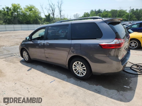 2017 Toyota Sienna XLE Auto Access Seat with VIN 5TDYZ3DC2HS879086, listed as a Copart auction lot 63420055 with 91,918 mi miles and Clean title. Bid and sale history available at DreamBid. Image 2.