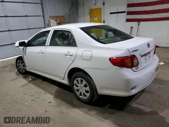 2009 Toyota Corolla with VIN JTDBL40E299037028, listed as a Copart auction lot 50760735 with 166,826 mi miles and Salvage Title. Bid and sale history available at carsss.com. Image 2.