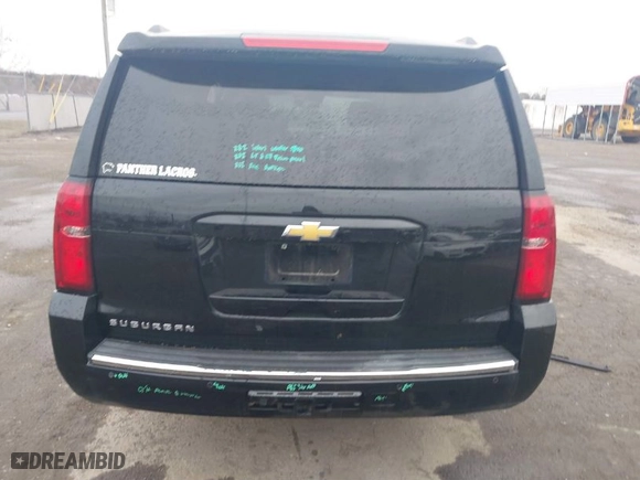 2016 Chevrolet Suburban LTZ with VIN 1GNSKJKC5GR461496, listed as a IAAI auction lot 41854874 with NaN miles. Bid and sale history available at carsss.com. Image 16.