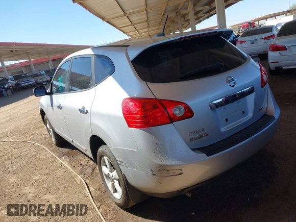 2013 Nissan Rogue S with VIN JN8AS5MT9DW547792, listed as a IAAI auction lot 41658681 with 140,765 mi miles and . Bid and sale history available at DreamBid. Image 3.