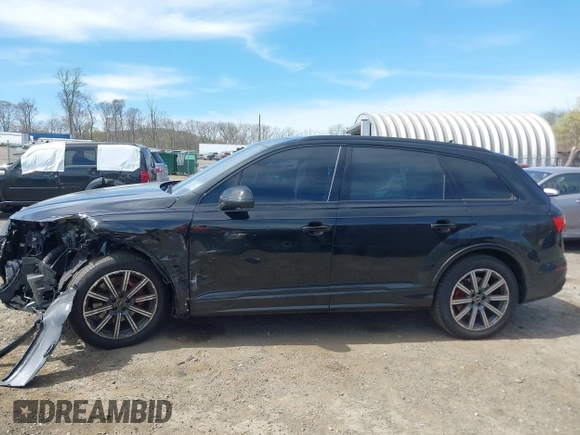 2023 Audi Q7 Premium Plus with VIN WA1LCBF77PD031019, listed as a IAAI auction lot 41900085 with 29,277 mi miles and . Bid and sale history available at DreamBid. Image 14.