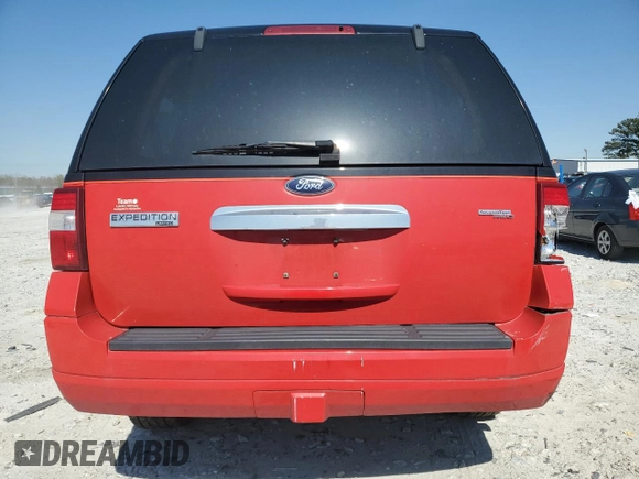 2008 Ford Expedition Limited with VIN 1FMFU19518LA29595, listed as a Copart auction lot 49655395 with 105,645 mi miles and Salvage title. Bid and sale history available at DreamBid. Image 6.