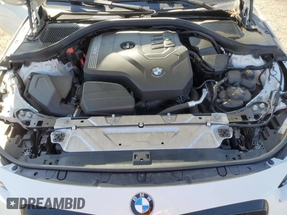 2022 BMW 2 Series 230i with VIN 3MW23CM07N8C54794, listed as a Copart auction lot 74959954 with 57,953 mi miles and Salvage Title. Bid and sale history available at carsss.com. Image 11.
