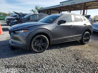 2025 Mazda CX-30 2.5 S Select Sport with VIN 3MVDMBBM4SM787924, listed as a Copart auction lot 50571185 with 1,608 mi miles and Salvage Title. Bid and sale history available at carsss.com. Image 1.