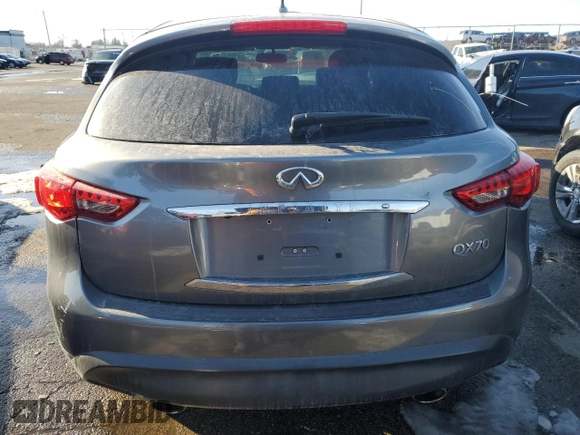 2016 Infiniti QX70 z VIN JN8CS1MW9GM753027, wystawiony jako Copart lot #42590825 z przebiegiem 108 819 mil mil oraz Szkoda całkowita • Salvage title. Historia ofert i sprzedaży dostępna na DreamBid. Obrazek 6.
