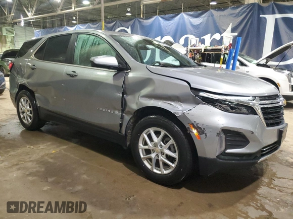 2023 Chevrolet Equinox LT with VIN 3GNAXUEG6PL271503, listed as a Copart auction lot 46816155 with 51,047 mi miles and Non Repairable. Bid and sale history available at DreamBid. Image 4.