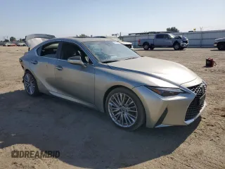 2022 Lexus IS 300 with VIN JTHDA1D28N5122114, listed as a Copart auction lot 59958455 with 32,236 mi miles and Salvage title. Bid and sale history available at DreamBid. Image 4.