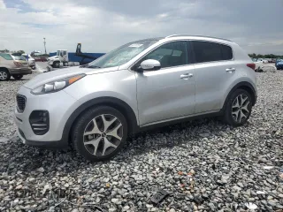 2017 Kia Sportage SX Turbo with VIN KNDPR3A68H7161398, listed as a Copart auction lot 64518155 with 54,535 mi miles and Salvage title. Bid and sale history available at DreamBid. Image 1.