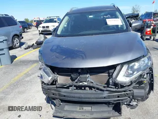 2017 Nissan Rogue S with VIN KNMAT2MT7HP617801, listed as a IAAI auction lot 41754527 with 156,195 mi miles and . Bid and sale history available at DreamBid. Image 6.