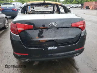 2013 Kia Optima LX z VIN 5XXGM4A72DG221738, wystawiony jako Copart lot #58740985 z przebiegiem Nie podano mil oraz Szkoda całkowita • Salvage title. Historia ofert i sprzedaży dostępna na DreamBid. Obrazek 6.