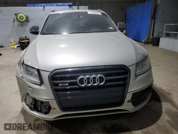 2017 Audi SQ5 Prestige with VIN WA1VCAFP9HA059832, listed as a Copart auction lot 41493775 with 162,554 mi miles and Salvage title. Bid and sale history available at DreamBid. Image 5.