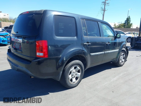 2015 Honda Pilot LX with VIN 5FNYF3H25FB016469, listed as a IAAI auction lot 41760874 with 188,837 mi miles and . Bid and sale history available at carsss.com. Image 4.