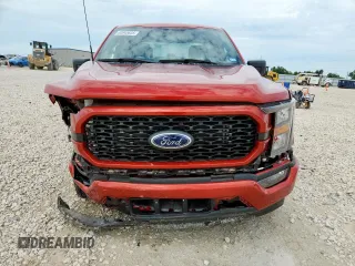 2023 Ford F-150 XL with VIN 1FTEW1CP9PKE72490, listed as a Copart auction lot 60045635 with 10,318 mi miles and Salvage title. Bid and sale history available at DreamBid. Image 5.