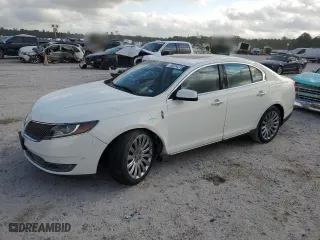 2013 Lincoln MKS with VIN 1LNHL9DK2DG607326, listed as a Copart auction lot 53314275 with 98,597 mi miles and Salvage Title. Bid and sale history available at carsss.com. Image 1.
