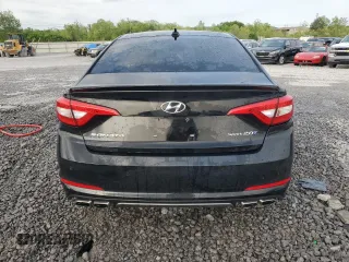 2015 Hyundai Sonata Limited z VIN 5NPE34AB1FH175177, wystawiony jako Copart lot #53101545 z przebiegiem 148 816 mil mil oraz Szkoda całkowita • Salvage title. Historia ofert i sprzedaży dostępna na DreamBid. Obrazek 6.