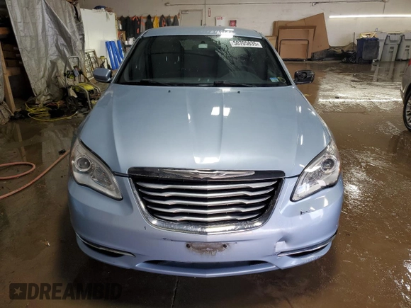 2014 Chrysler 200 LX with VIN 1C3CCBAG6EN164900, listed as a Copart auction lot 50705835 with 123,818 mi miles and Salvage Title. Bid and sale history available at carsss.com. Image 5.
