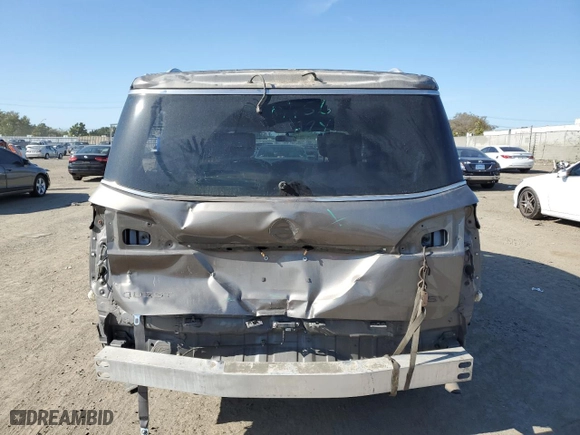 2017 Nissan Quest SV with VIN JN8AE2KP6H9168250, listed as a Copart auction lot 47503543 with 122393 miles. Bid and sale history available at carsss.com. Image 6.