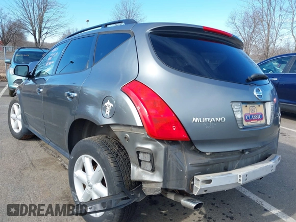 2005 Nissan Murano SL z VIN JN8AZ08W65W412340, wystawiony jako IAAI lot #41611940 z przebiegiem 130 861 mil mil oraz . Historia ofert i sprzedaży dostępna na DreamBid. Obrazek 3.
