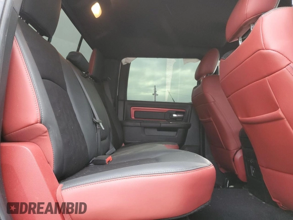 2018 Ram 1500 Rebel with VIN 1C6RR7YT7JS235965, listed as a Copart auction lot 84749674 with 61,484 mi miles and Salvage title. Bid and sale history available at DreamBid. Image 10.