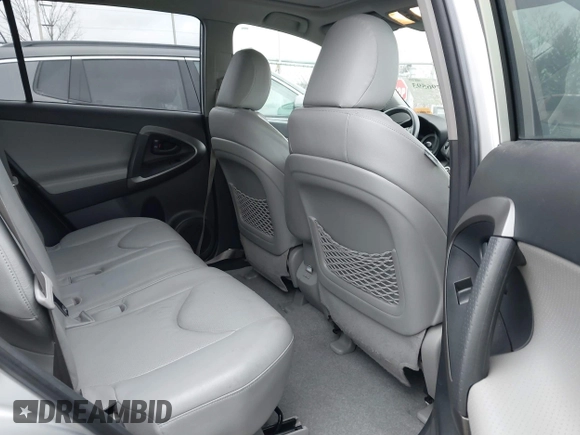2010 Toyota RAV4 Ltd with VIN JTMDK4DV6AD016836, listed as a IAAI auction lot 41796593 with 125,897 mi miles. Bid and sale history available at carsss.com. Image 8.