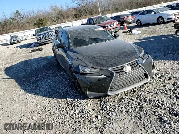 2017 Lexus IS 200t with VIN JTHBA1D25H5046377, listed as a Copart auction lot 88603145 with Not Provided miles and Salvage Title. Bid and sale history available at DreamBid. Image 11.