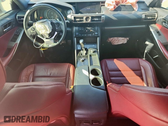 2014 Lexus IS 250 with VIN JTHBF1D22E5017853, listed as a Copart auction lot 61137905 with 142,003 mi miles and Salvage title. Bid and sale history available at DreamBid. Image 8.