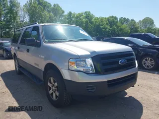 2007 Ford Expedition EL SSV with VIN 1FMFK16587LA78320, listed as a IAAI auction lot 42145004 with 110,785 mi miles. Bid and sale history available at carsss.com. Image 1.