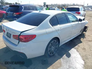 2020 BMW 5 Series 530i with VIN WBAJR3C06LCE51928, listed as a IAAI auction lot 38396315 with 93,150 mi miles and . Bid and sale history available at DreamBid. Image 4.